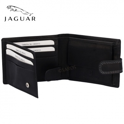 Carteira Jaguar Mustang 1878 Preto
