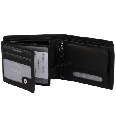 Carteira Jaguar Nebraska 1862 Preto