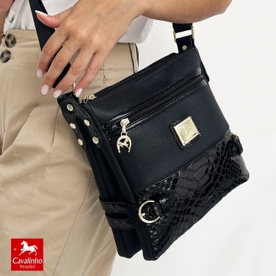 Bolsa Cavalinho Cherry Blossom 18810390 Preto