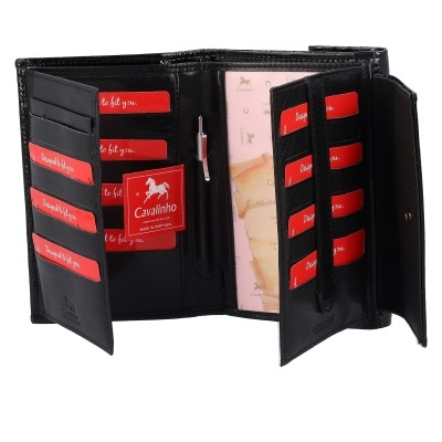 Carteira Cavalinho Honor 28190204 Preto