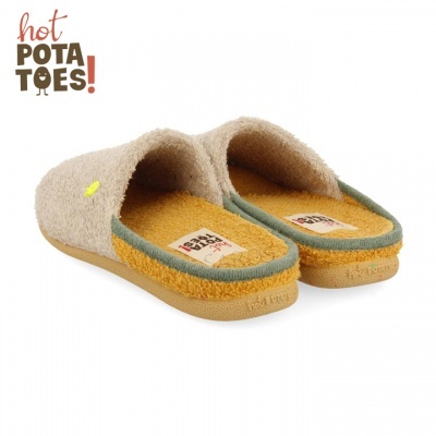 Chinelos (interior) Hot Potatoes Crowley 66039 Cinza