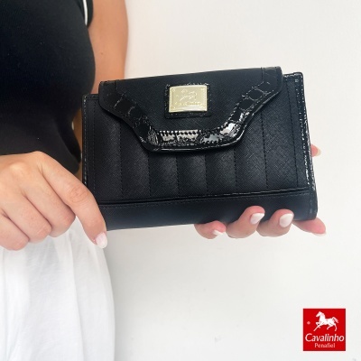 Carteira Cavalinho Grace 28250205 Preto