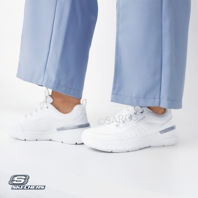 Sapatilha Skechers Skech Air Dynamight 150373 Branco E Prateado