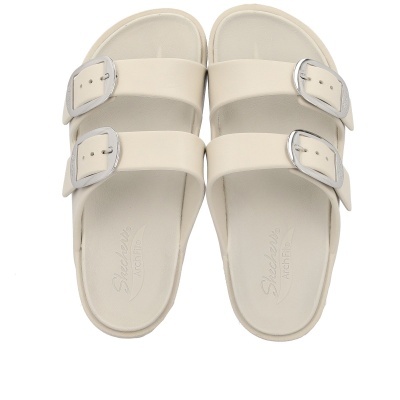 Chinelo Skechers Foamies Arch Fit Cali Breeze 111592 Bege