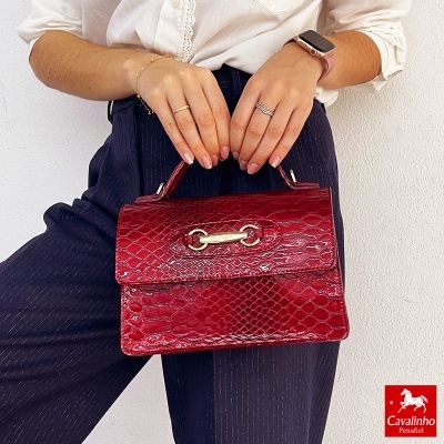 Bolsa Cavalinho Galope 18170517 Vermelho