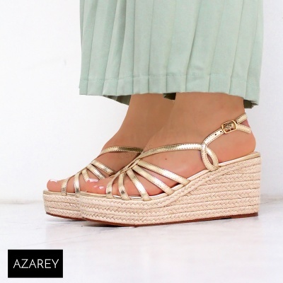 Sandalia Azarey 501j718 Ouro