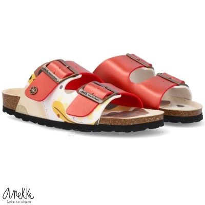 Chinelo Anekke Smart 40371 Multi-vermelho