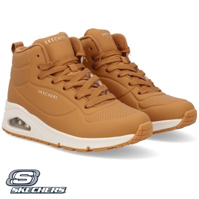 Sapatilha Skechers Uno Stand High 177097 Camel