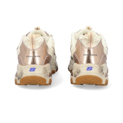 Sapatilha Skechers D'Lites Vintage 150245 Multi-bege