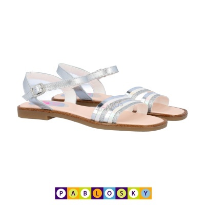 Sandalia Pablosky 863950 Prata
