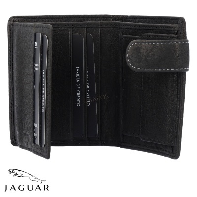 Carteira Jaguar Bronx 1691 Preto