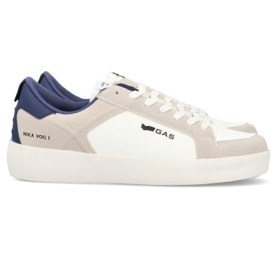 Sapatilha Gas Nika Gam524600 Branco E Azul