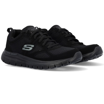 Sapatilha Skechers Burns Agoura 52635 Preto