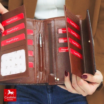 Carteira Cavalinho Honor 28190206 Camel