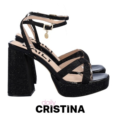 Sandália Cristina Ferreira Cool Cfd063 Preto