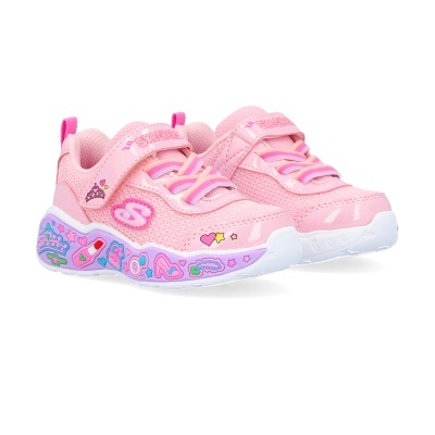 Sapatilha Skechers Play Scene Fun Squad 303158n Rosa