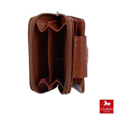 Carteira Cavalinho Cavalo Lusitano 28090218 Camel