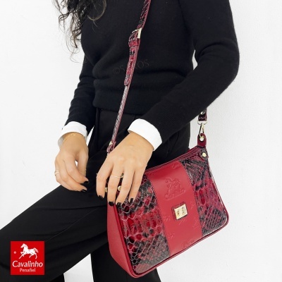 Mala De Tiracolo Cavalinho Honor 18190592 Bordo