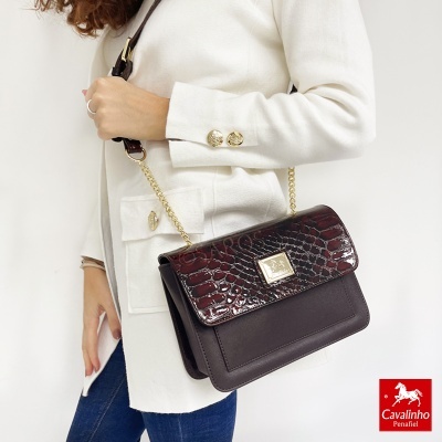 Bolsa Cavalinho Cherry Blossom 18810398 Castanho