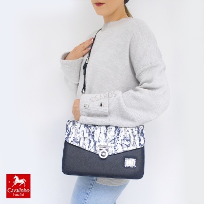 Mala De Tiracolo Cavalinho Acqua Marine 16120260 Multi-azul