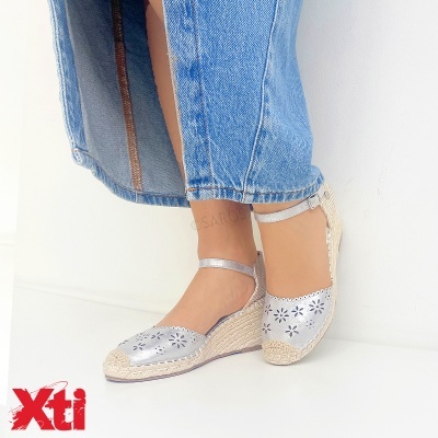 Sandalia Xti Valenciana 143966 Prata