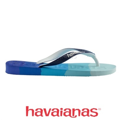 Chinelo Havaianas Logomania 4146364 Azul