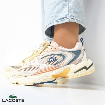 Sapatilha Lacoste Storm 49sfa0135 2q9 Multi-bege