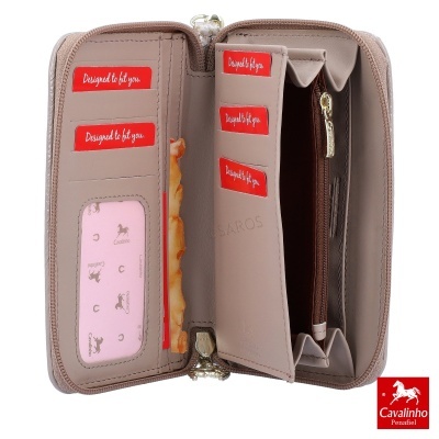 Carteira Cavalinho Craft 26010220 Cinza