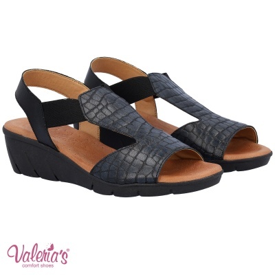 Sandália Valerias 9002 Preto