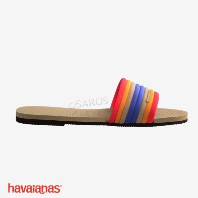 Chinelo Havaianas You Malta Coll 4148299 Bege