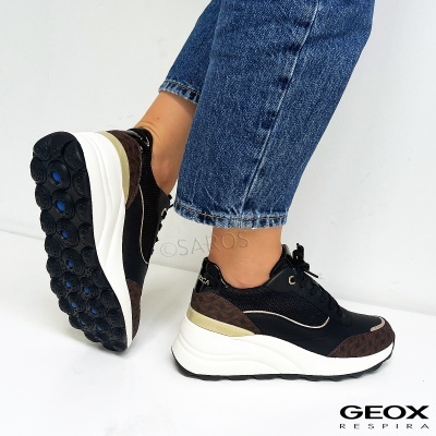 Sapatilha Geox Spherica D45waa Multi-preto