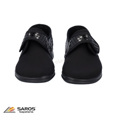 Pantufas Saros 5580 Preto