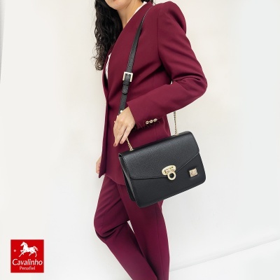 Mala De Tiracolo Cavalinho Muse 18300260 Preto