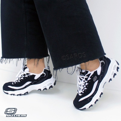 Sapatilha Skechers Dlites Biggest Fan 11930 Multi-preto