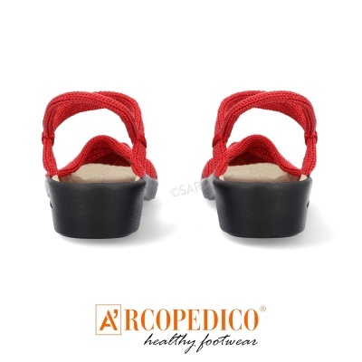 Sandalia Arcopedico 1211 06 Vermelho