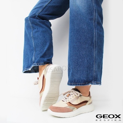 Sapatilha Geox Plummery D56yne Multi-bege