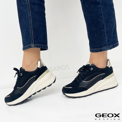 Sapatilha Geox Spherica Ec13 D45waa Multi-preto