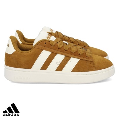 Sapatilha Adidas Vl Court Alpha Ih3843 Castanho