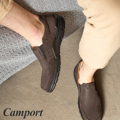 Sapato Camport Walking 81210032 Castanho