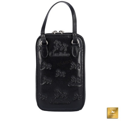 Bolsa/Porta-Telemovel Cavalinho Cavalo Lusitano 28090278 Preto