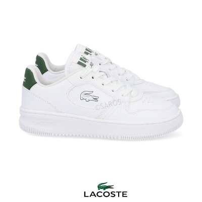 Sapatilha Lacoste L001 Court K 48suc0003 1r5 Branco Com Verde