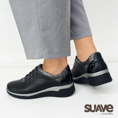 Sapato Suave Madeira 19005 Preto