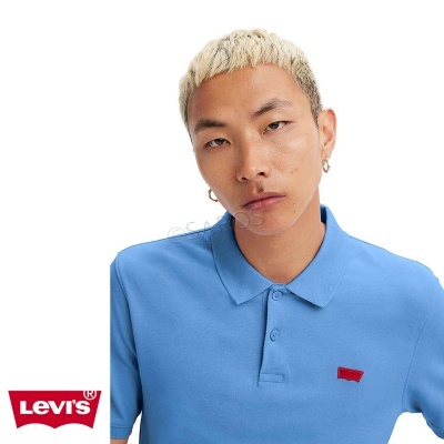 Polo Levis Slim Housemark A4842 Azul Claro