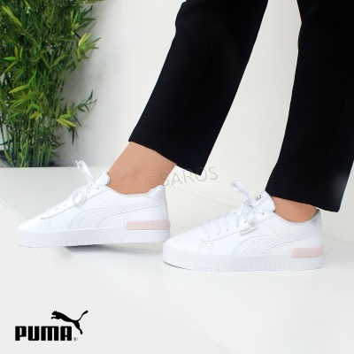 Sapatilha Puma Jada Holo 398288 Branco Com Rosa