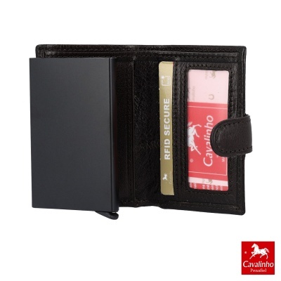 Porta-cartões Cavalinho Gentleman 28610022 Preto