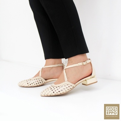 Sapato Gioseppo Brillion 75560 Bege