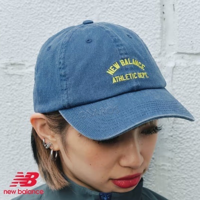 Boné New Balance Lah01003 Azul