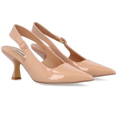 Sapato Cristina Ferreira Scarpin Slingback Lavish Cfd182 Nude