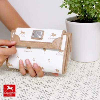 Carteira Cavalinho El Estribo 26180205 Branco
