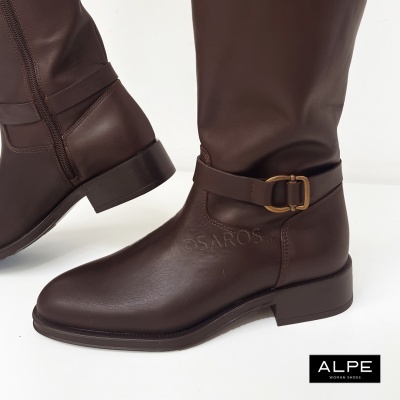 Bota Alpe Pele Conforto 5337 Castanho
